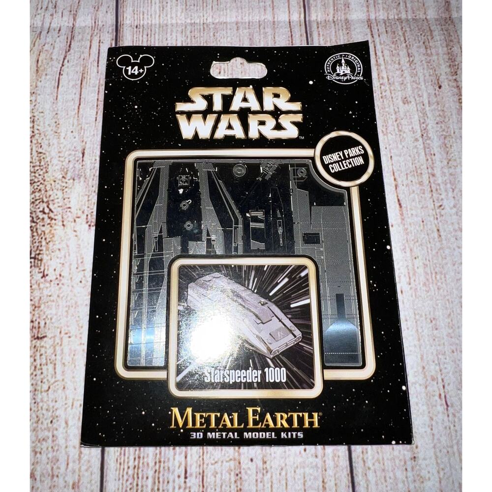 Disney Parks Star Wars STARSPEEDER 1000 - Metal Earth 3D Model Kit - NEW! D1